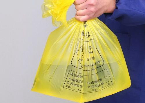 China Black Color 60 Gallon Biohazard Garbage Bags Replacement Side Gusset Bag Biodegradable wholesale