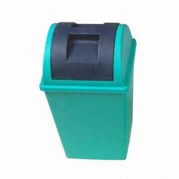 China Trash Bin, Made of PP, Available in Various Sizes and Colors, BPA-free, FDA/EN 71 Certified wholesale