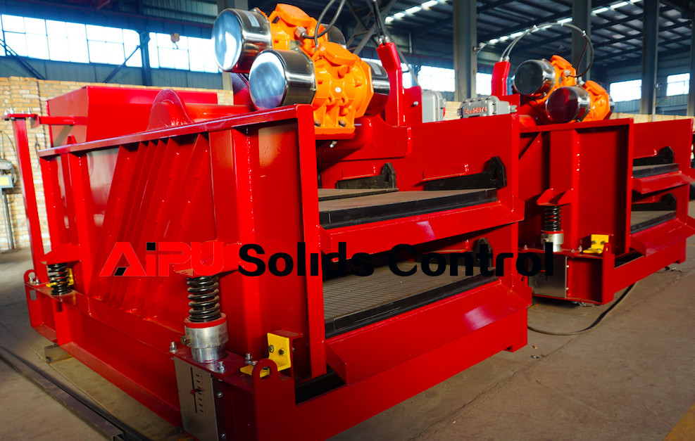 China Aipu solids Hunter series shale shaker used in well drilling for solids control wholesale