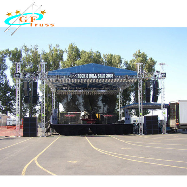 China TUV 290x290mm Aluminum Spigot Truss With Roof System wholesale