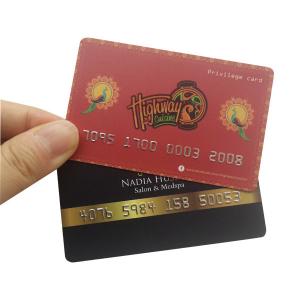China Full Color PVC Plastic Gift Cards , Membership Card In CR80/30mil Standard Size wholesale