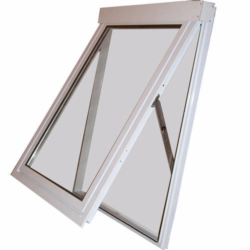 China Clear Tempered Glazed Awning Aluminum Window , Anodising Swing Open Window wholesale