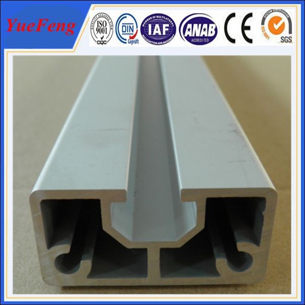 China custom aluminum extrusions with natural anodizing, aluminum extrusion shapes on sale