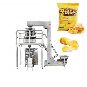 China Chips Weighing 50g 100g Pillow Bag Packing Machine 30Bags/Min wholesale