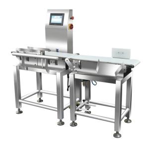 China HBM Sensor Food Pouch High Speed Checkweigher Metal Detector wholesale