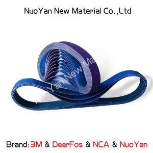 China Zirconia Alumina Abrasive Sanding Belts  Fast Cutting Action And Long Belt Life wholesale
