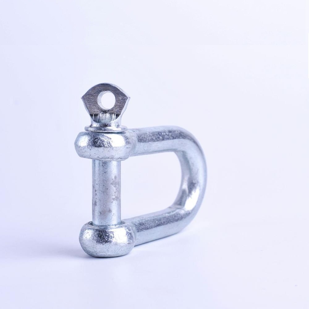 China US Type Anchor Bow Shackle Galvanized G-210 Screw Pin Dee Shackle wholesale