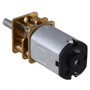 China DC 12V Gear Motor Electric Speed Reduction Shaft Diameter Reduction Gear Motor Full Metal Gearbox for RC Robot Motor wholesale