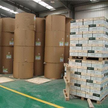 China Wooden Pulp Copy Paper with CIE167 Whiteness and 75 to 175μm Surface Roughness wholesale
