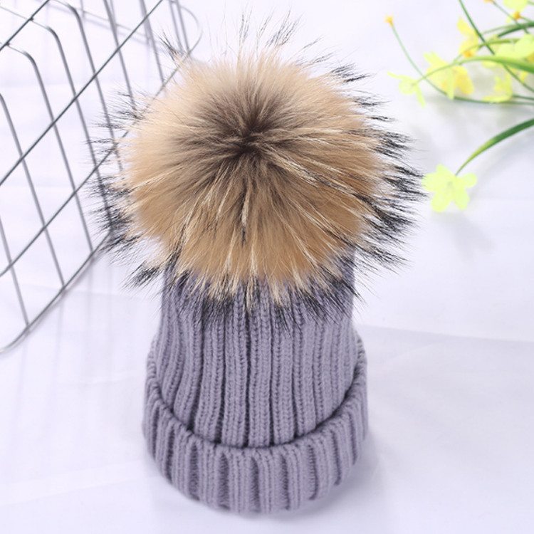 China Custom Made Chunky Knit Beanie Hats Genuine Promotional Products wholesale