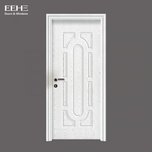 China Waterproof Commercial PVC Coated Wooden Doors For Home Rosh Certificate wholesale