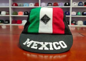 China Special Design mix Color Panel Custom Your Own Mexico Logo Sport Caps Hats wholesale