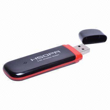 China 3G HSDPA/EDGE/GSM USB Modem, 7.2M DL, Supports Mac, Android, Linux and Windows 7 OS wholesale