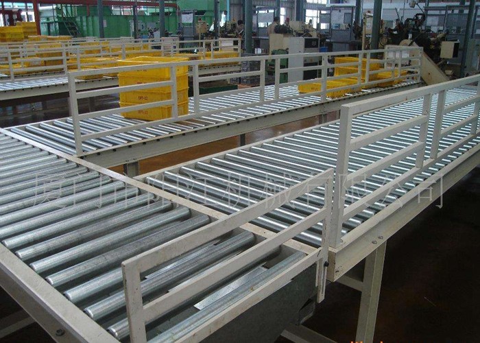 China Steel Flexible Roller Conveyor Systems Power Retractable Roller Line Labor Saving wholesale