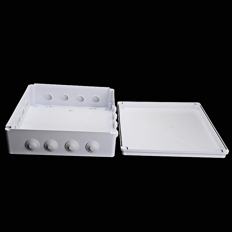China 400x350x120mm 16 Entry Holes IP65 Plastic Abs Electrical Knockout Boxes Waterproof wholesale