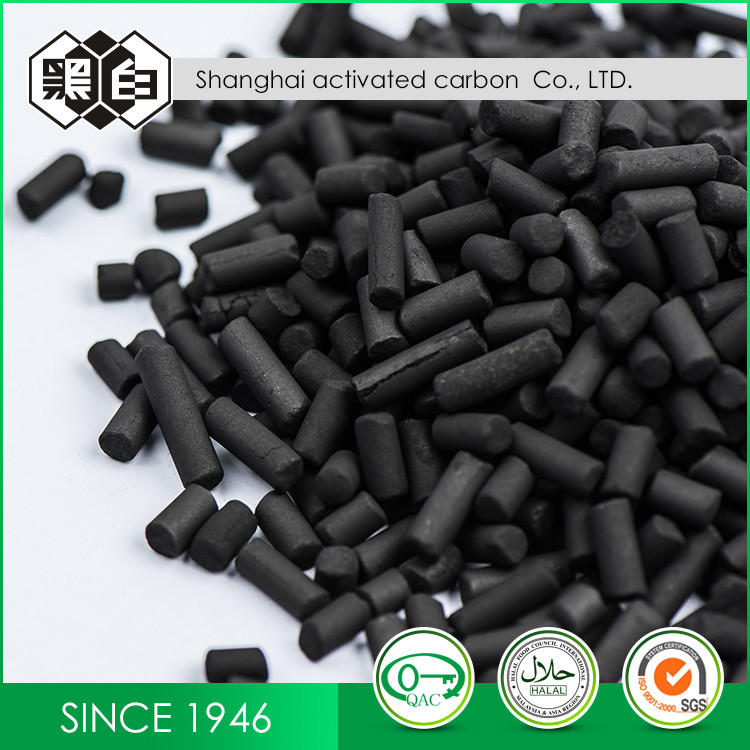 China Good Mechanical Strength Granulated Activated Carbon 800 - 1100 Mg/G Lodine Value wholesale