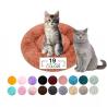 Buy cheap Wholesale Factory 50*50*4cm Warm Washable For Small Animal And Furry Round Pet from wholesalers