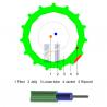 Buy cheap HDPE Sheath 2F FTTH Air Blown Fiber Optic Cable G657A1 Diameter 2.0mm from wholesalers