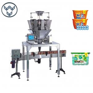 China Plastic Can Laundry Detergent Filling Machine Full Automatic wholesale