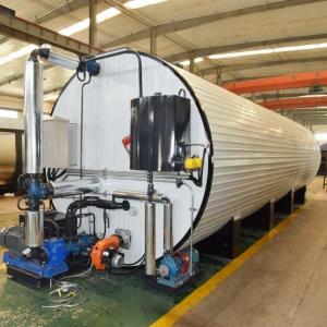 China 30m3 Cylindrical Can Asphalt Bitumen Storage Cryogenic Tank Thermal Oil Heating wholesale