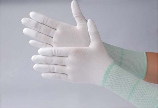 China Washable Anti Static Gloves Durable Comfortable Safety ESD PU Top Fit Glove wholesale