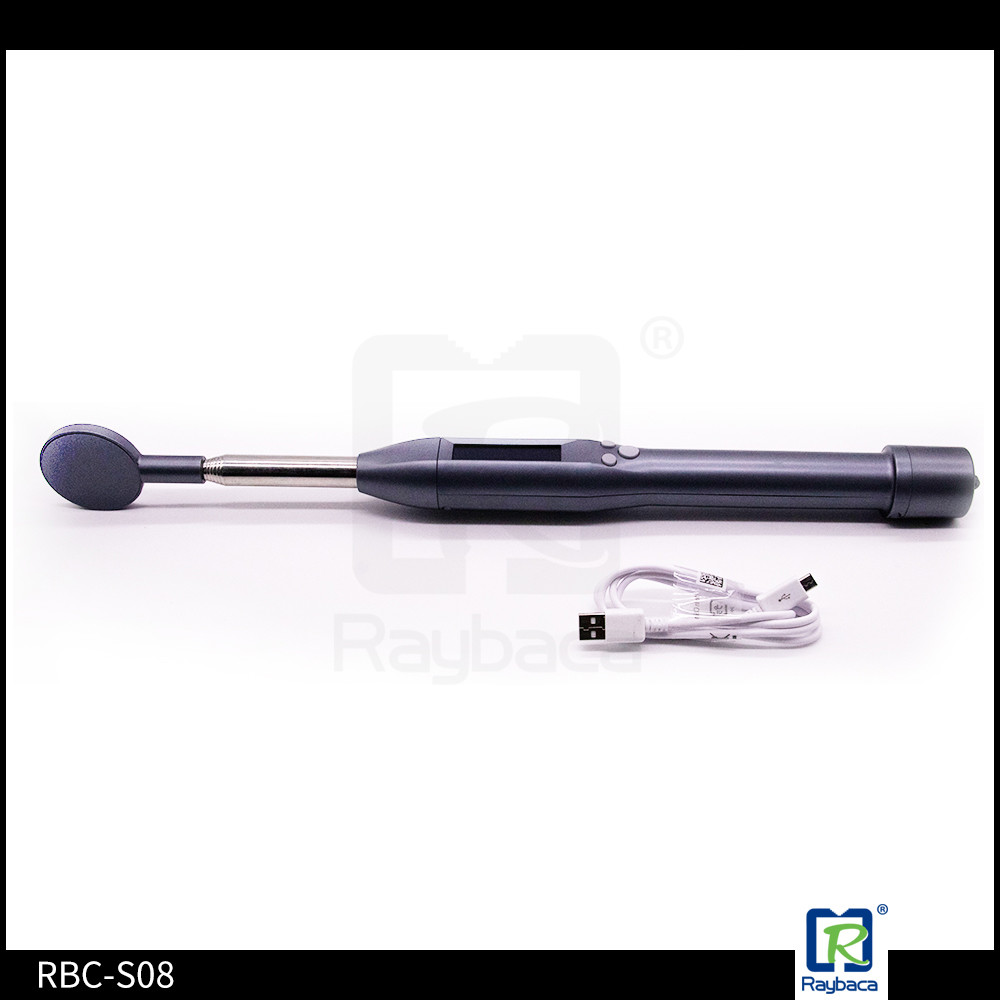 Supportable 125KHz Rfid Stick Reader , Long Range Telescopic Eid Stick Reader