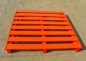 China Durable Warehouse Stackable Steel Pallets Cold Rolled Steel Q235b Material wholesale
