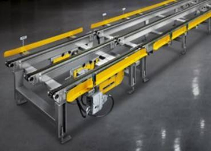 China Cargo Transportation Heavy Duty Roller Conveyor Systems Flexible Chain Type wholesale