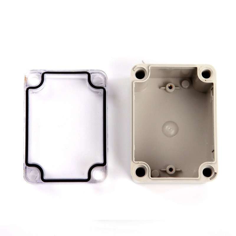 China 65x50x55 Mm Outdoor Junction Box Ip66 With Clear Cover For Electrical Enclosure wholesale