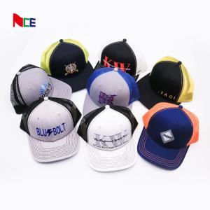 China Embroidered 112 Trucker Hat 5 Or 6 Panel Mesh Snap Back Cap For Men wholesale