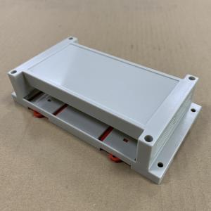 China 175*90*40MM Din Rail Plastic Housing Enclosure In Grey And Black Color wholesale