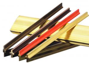 China T Shape Brass Transition Strip Metal Threshold Flooring Trim Tile Transition Edge Strips wholesale