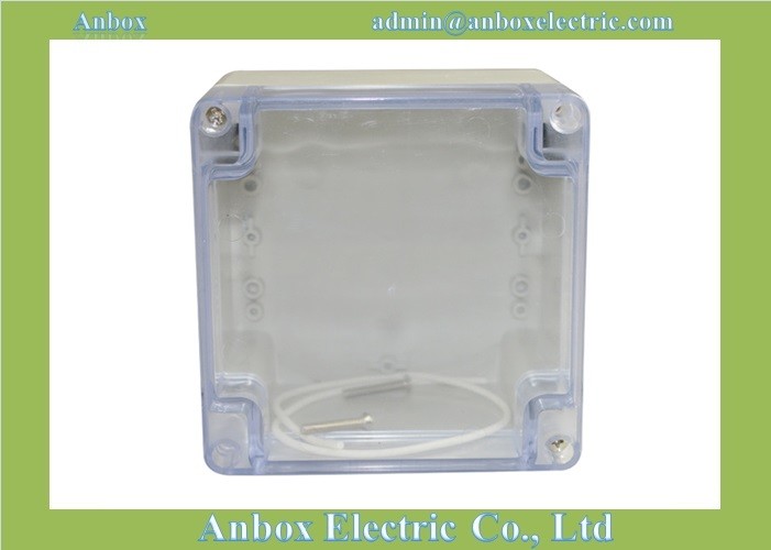 120*120*90mm electrical clear plastic housing