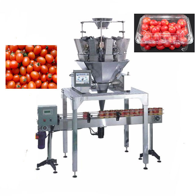 China Vegetables Fruits Salad Plastic Container Packaging Machine wholesale