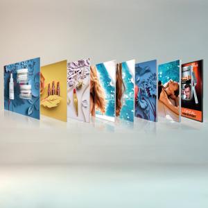 China Free Standing Seg Photo Fabric Picture Frames Display For Exhibition Shopping Mall wholesale
