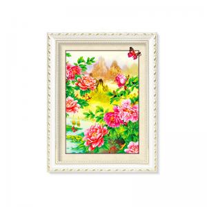 China Flowers And Plants 5D Images Lenticular Art Prints For Restaurant Decor wholesale