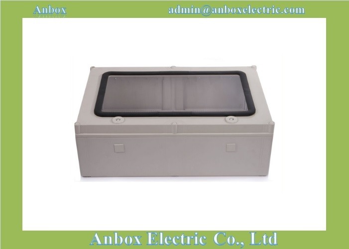 China 600x400x195mm ip65 ABS clear plastic lock box key box wholesale