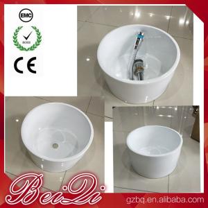 China Factory Price New Ceramic Pedicure Bowl Used Foot Spa Pedicure Chair Foot Bath Basin wholesale