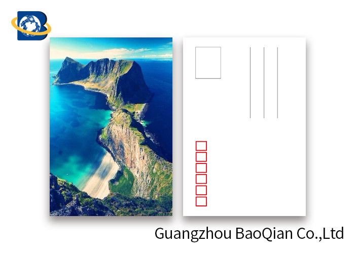China Scenery 3D Lenticular Postcards / 3 Dimensional Lenticular Greeting Card wholesale