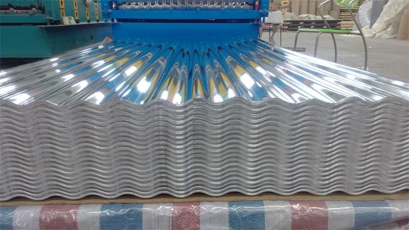 China Custom roofing Corrugated Aluminium Sheeting With Mill Finished Surface wholesale