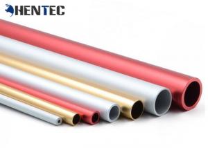 China Custom Standard Aluminum Profile Anodized Aluminum Pipe / Bar / Square Tube wholesale