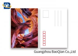 China PET Seascape Pantone Color 3D Lenticular Printing Postcards For Greeting 10.5 X 14.8cm wholesale