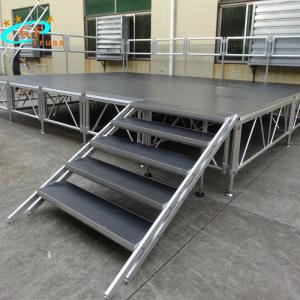 China Fireproof Movable Truss 6061-T6 Aluminum Layer Stage Platform wholesale