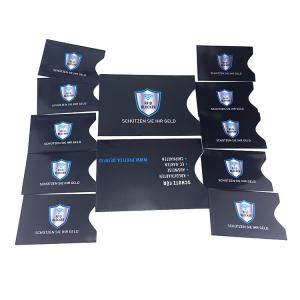 China Package In Sets RFID Blocking Card Sleeve 10 X Credit Card Protector 2 X Passport Holder wholesale