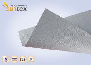 China 32 OZ Rubber Silicone Coated Fiberglass Fabric Material Anti Fire Curtain wholesale
