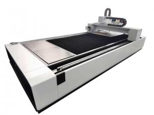 China 1000W DXF CNC Fiber Laser Cutting Machine Servo Motor Drive wholesale
