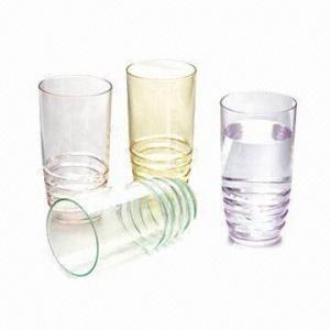 China Plastic Tumblers, Made of PS, Available in Various Sizes/Colors, BPA-free, FDA/EN 71 Certified wholesale
