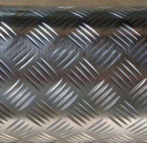 China Diamond Pattern Five Bar Pattern Aluminium Checker Plate Used For Truck Floor wholesale