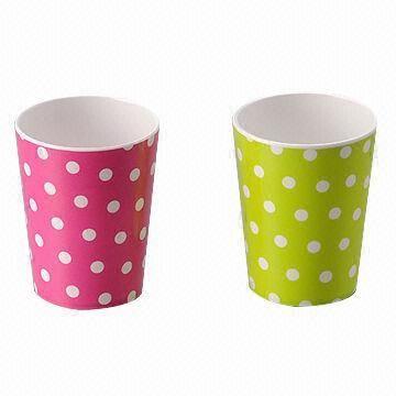 China Melamine Cups, Suitable for Promotional and Gift Purposes, FDA Approved wholesale