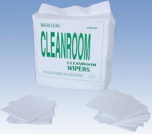 China Soft Tough Durable Polyester Cleanroom Wipes , 1000 Series Dust Free ESD Cleaning Wipes wholesale